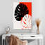 Harnek Monstera Leafs - noir-108234236