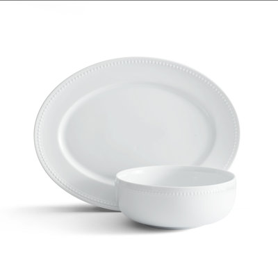 Ensemble de 2 bols et plat de service Fitz and Floyd Everyday