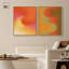 Ensemble de décorations murales modernes, impression sur acrylique encadrée rebondissant par Art Remedy, cadre doré, 24 x 30-135434748-135434754