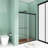 72 in. H Double Added Framed Shower Door with Clear Glass-90023653-90023656