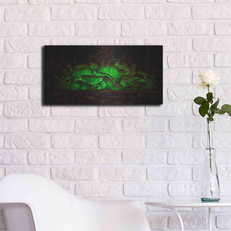 «Emerald Boom» par Luxe Metal Portfolio, H 12 po x l 24 po