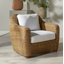 Chaise de patio en osier Melbourne