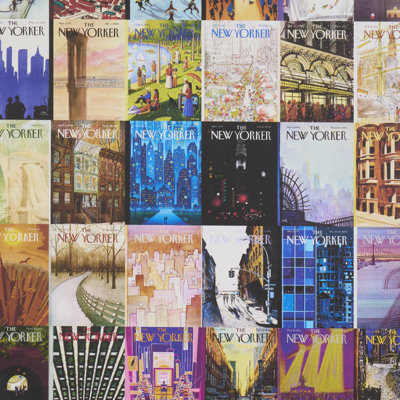Schumacher x The New Yorker City-View Covers