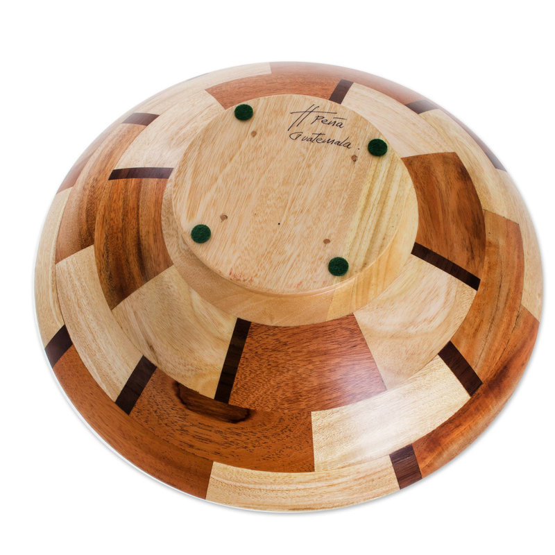 Bol de service en bois Grado Wheels