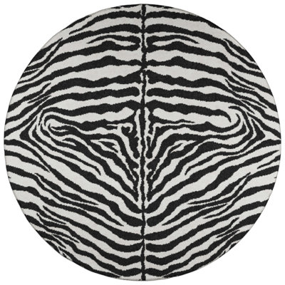 Reme Chenille Washable Animal Print Indoor / Outdoor Rug