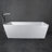 59'' x 30'' Freestanding Soaking Solid Surface Bathtub-50520600
