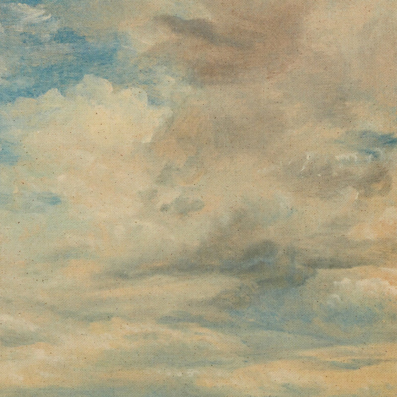 Clouds, 1822  by John Constable, 30"H x 40"W