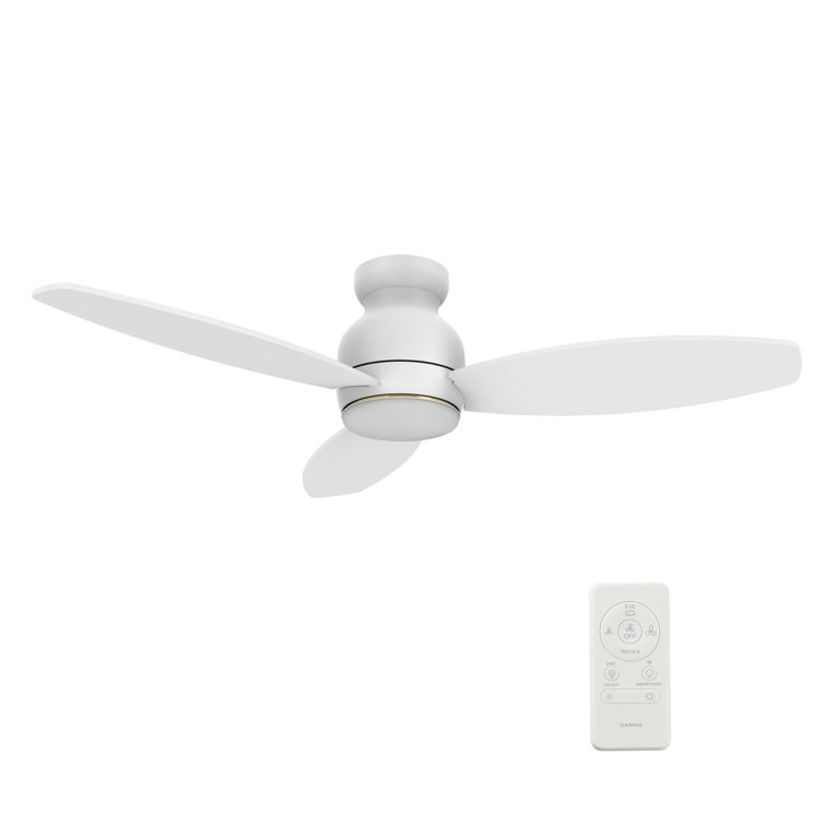 48'' Smart Ceiling Fan with Remote Control and Light Kit Included.