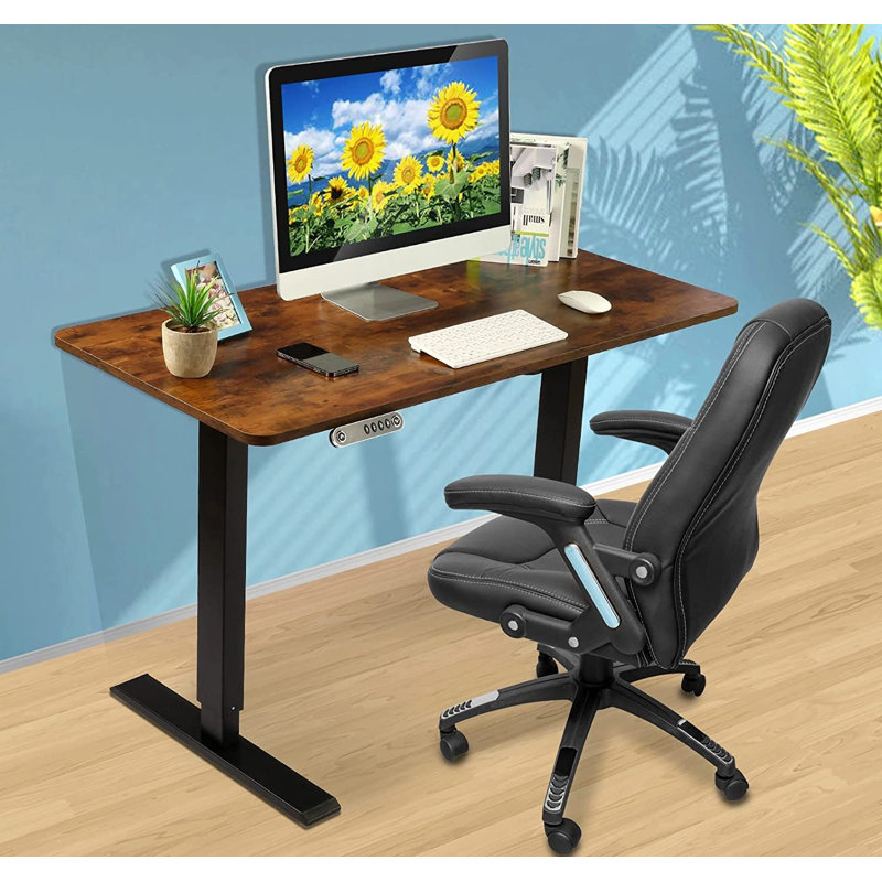 Bureau pour jouer Krylin, Brun / noir