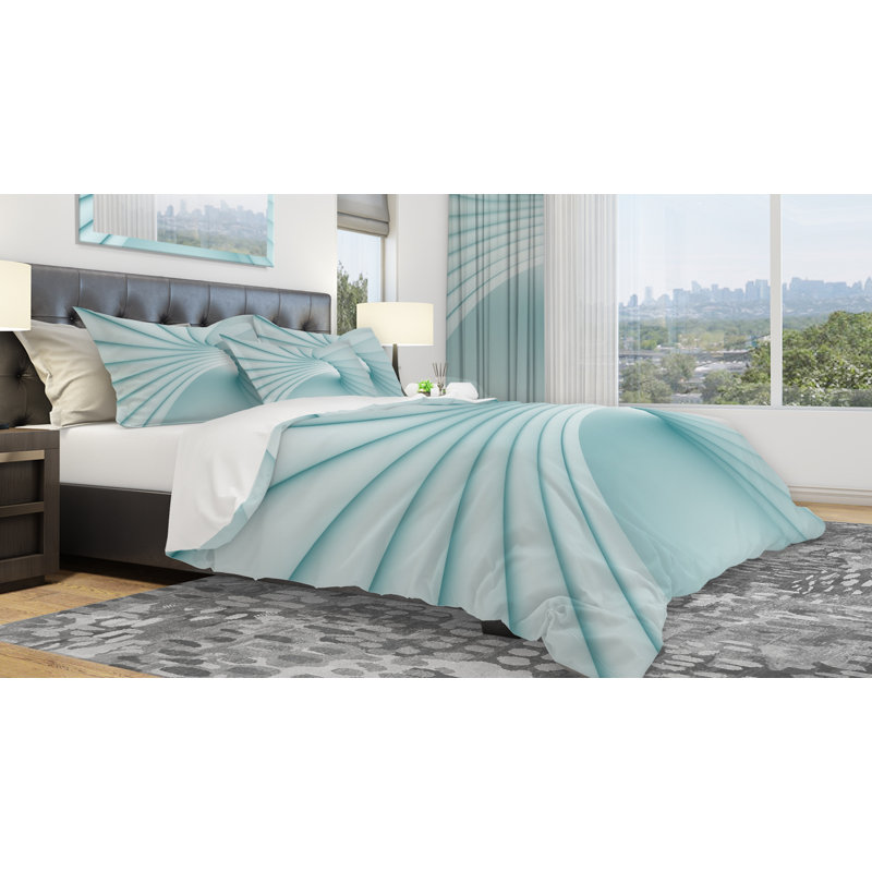 Ensemble de housse de couette designart, Housse de couette très grand + 2 taies décoratives