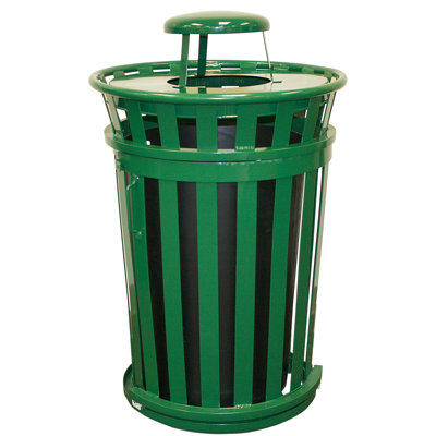 Oakley Steel Open Kitchen Trash Can - 36 Gallons
