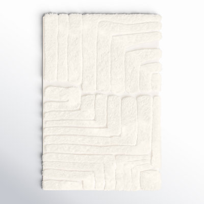 Fernande Handmade Wool Ivory Rug