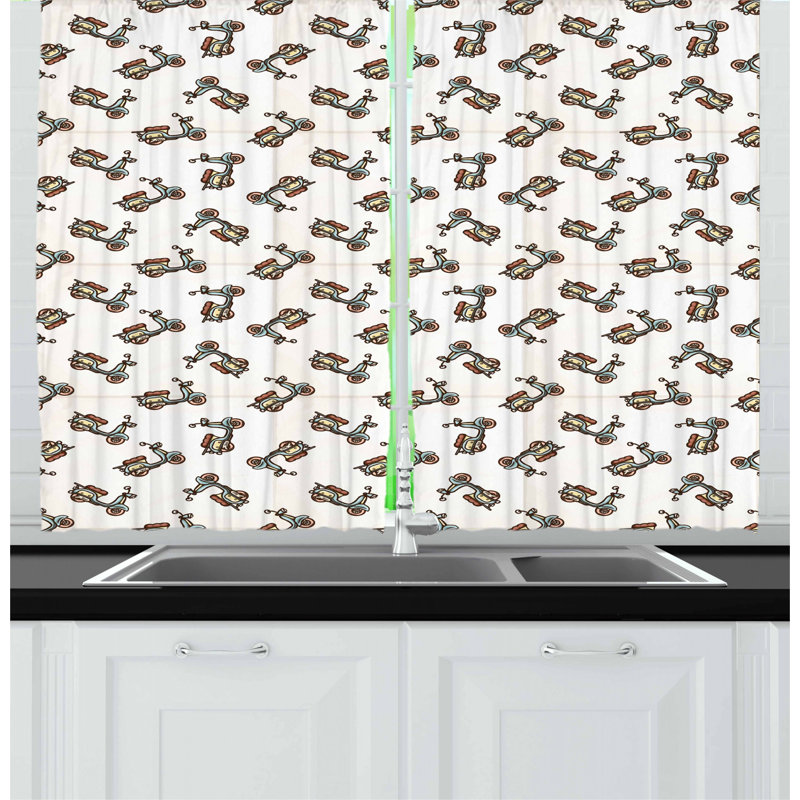 Tailored Kitchen Curtain