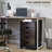5 Drawer File Cabinet Storage Organizer Filing Cabinet with Nordic Minimalist Modern Style & Wheels