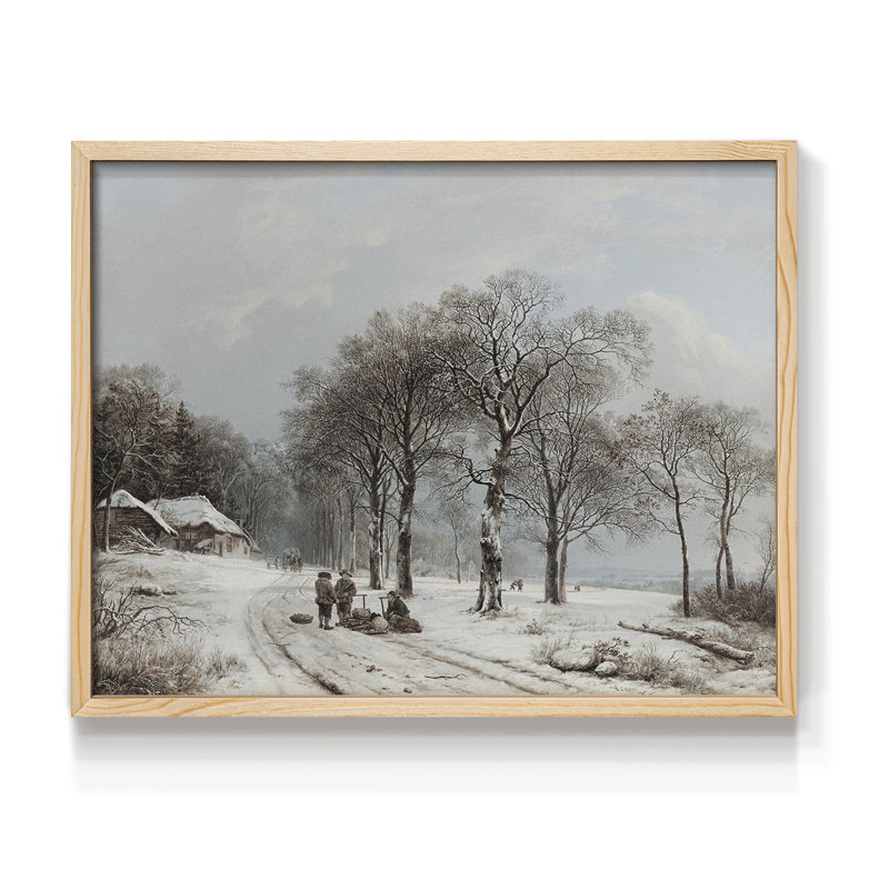 Paysages rétro-CCX - reproduction encadrée, H 8 po x l 10 po, Naturel
