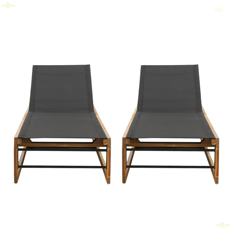 Chaise longue d'extérieur