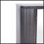 Armoire de salle de bain murale noire avec miroir-316176541
