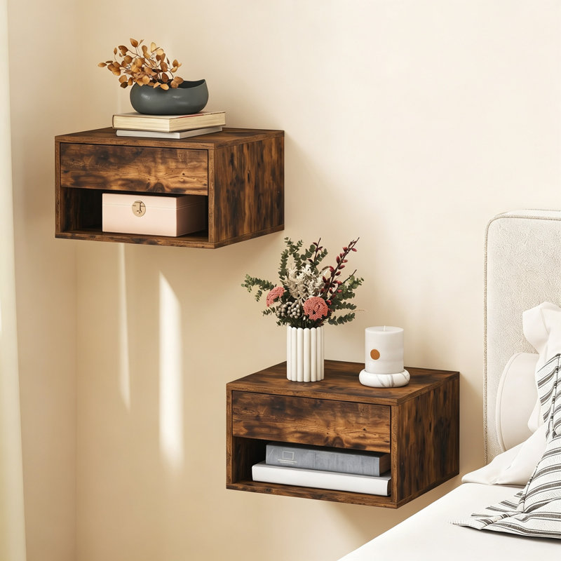 37 cm W Bedside Table