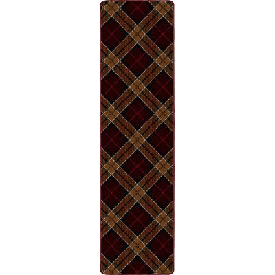 Christmas Plaid Victorian Red