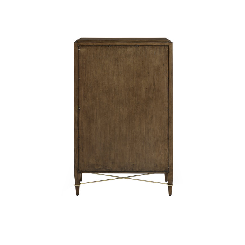 Verona Solid Wood Accent Chest, Brown