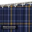 Rideau de douche écossais bleu clair avec 12 crochets Tartan-175729703