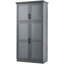Armoire de cuisine autoportante de 70,9 po de hauteur avec plateaux coulissants, armoire de rangement de style Shaker avec tablette réglable et tablettes de porte pour la cuisine et la salle à manger-1629374194-1638583410