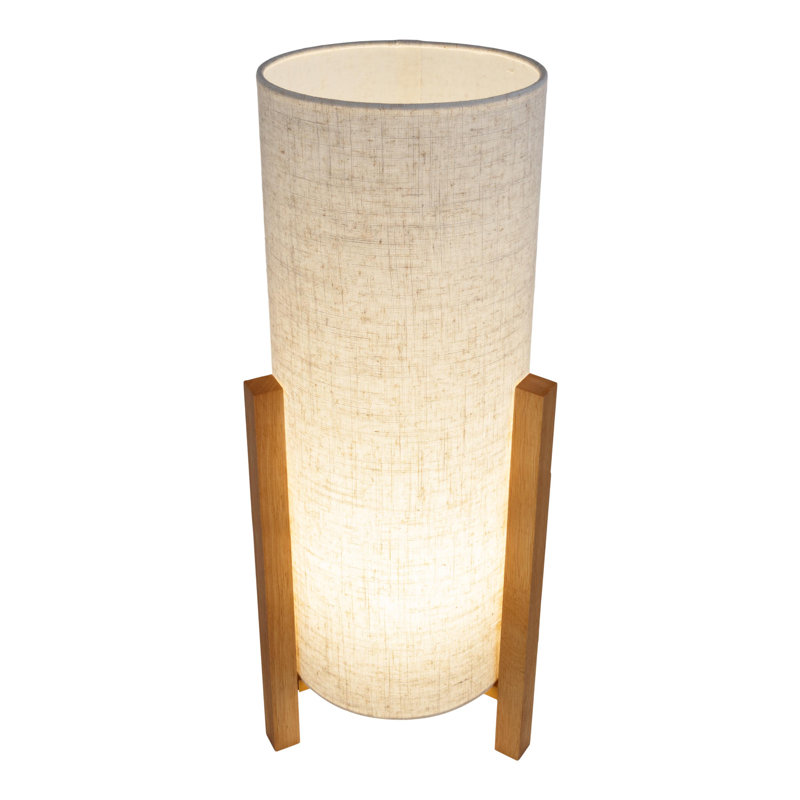 Andreu Wood Tripod Lamp, 52cm H x 22cm W x 22cm D