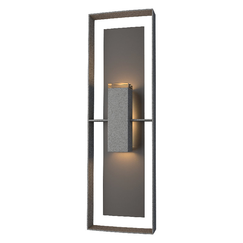 Shadow Box Flush Mount Outdoor Wall Sconce, Coastal White, Coastal Oil Rubbed Bronze, Yes