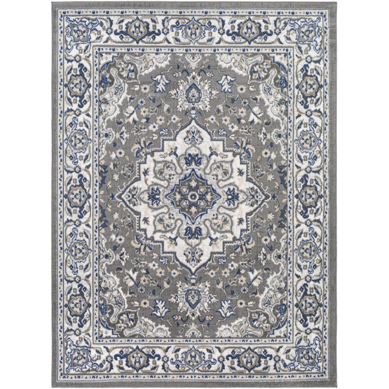 Roundhay Oriental Indoor Rug, Rectangle 5'3" x 7'