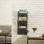 Erikson Wall 3-Slot Mail Organiser with Key Hooks and Mail Storage