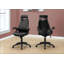 Chaise de bureau, hauteur réglable, pivotante, ergonomique, accoudoirs, bureau d'ordinateur, travail, aspect cuir, métal, contemporain, moderne