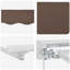 VidaXL Polyester Cover Retractable Patio Awning-130827595-130827598-130827608