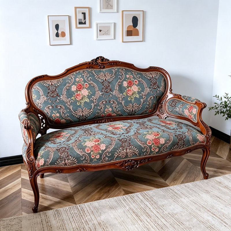 Canapé de luxe rétro américain léger