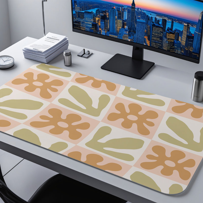 Polyester Desk Pad, 31.5x15.5
