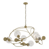 Sprig 6 - Light Unique Geometric Chandelier