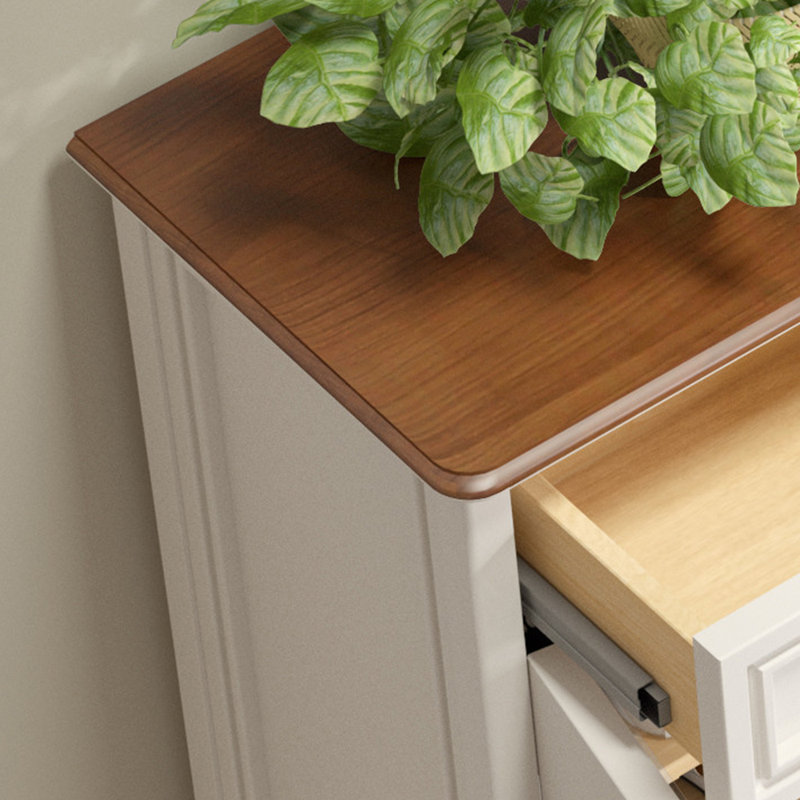Adames 39.37" Solid Wood Shoe Storage Cabinet, 41.34" H x 39.37" W x 14.96" D