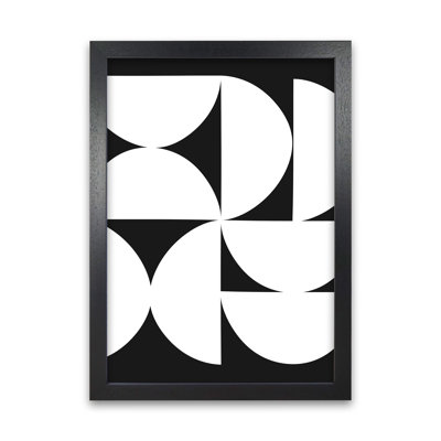 Abstract Half Circles Original - Print