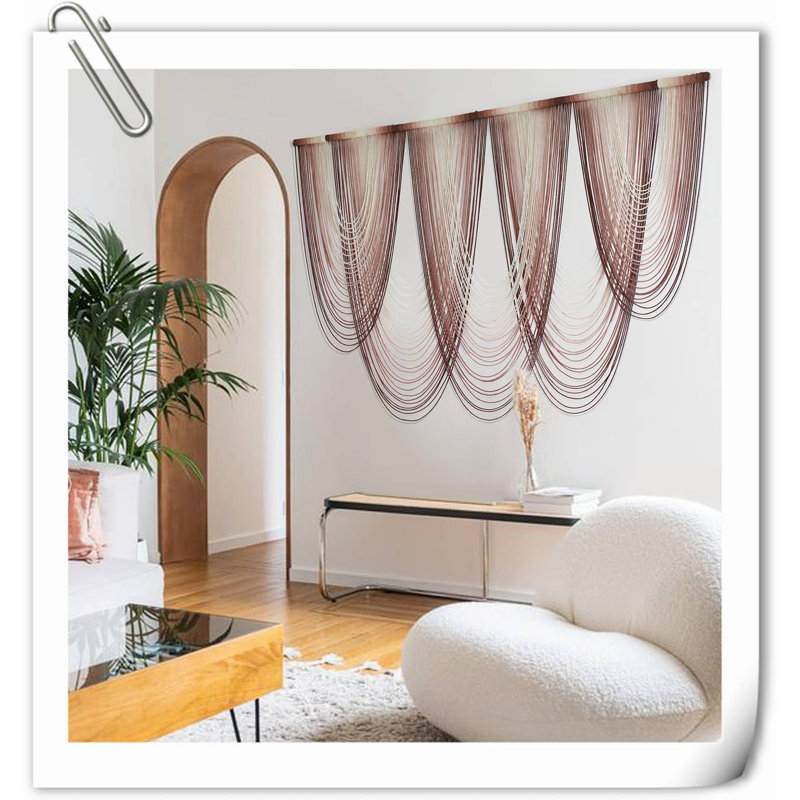 Wall Decor on Fabric, Pink