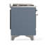 Majestic III Series 48 Inch Dual Fuel Range with 5 Sealed Burners, Griddle, Frenchtop in Matte Graphite (Liquid Propane, Burnished Trim)-934303585-934303593-934303595