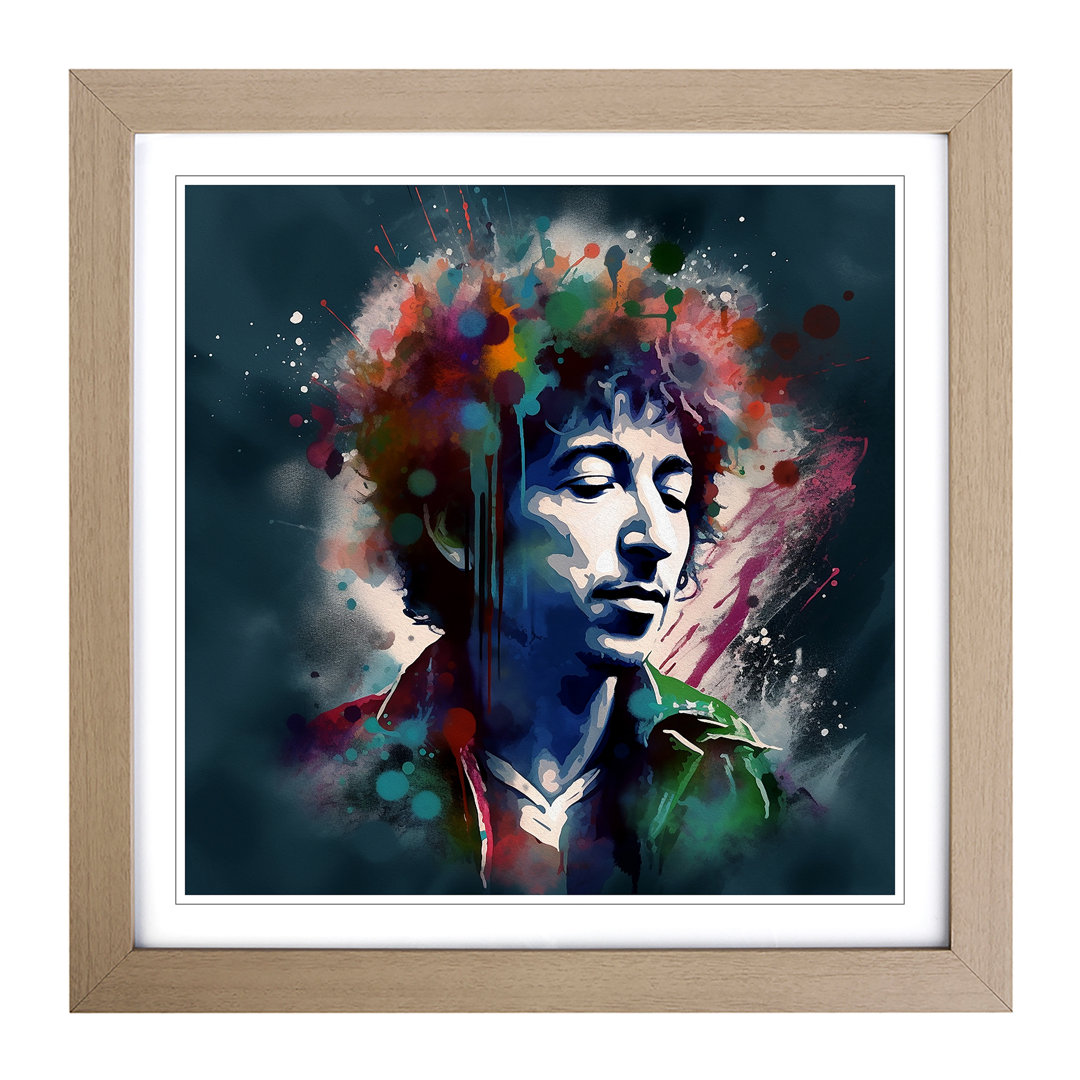 Single Picture Frame Print on Wood