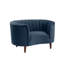Chaise avec capitonnage à rainures verticales et conception incurvée-1520906211