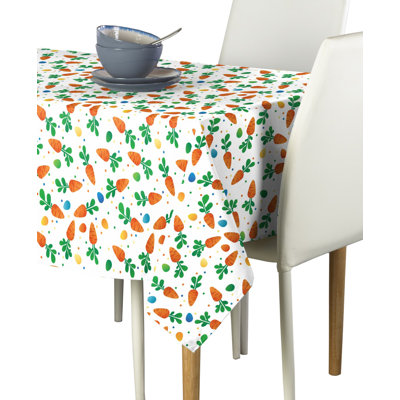 Emilio Carrots, Dots and Eggs Tablecloth