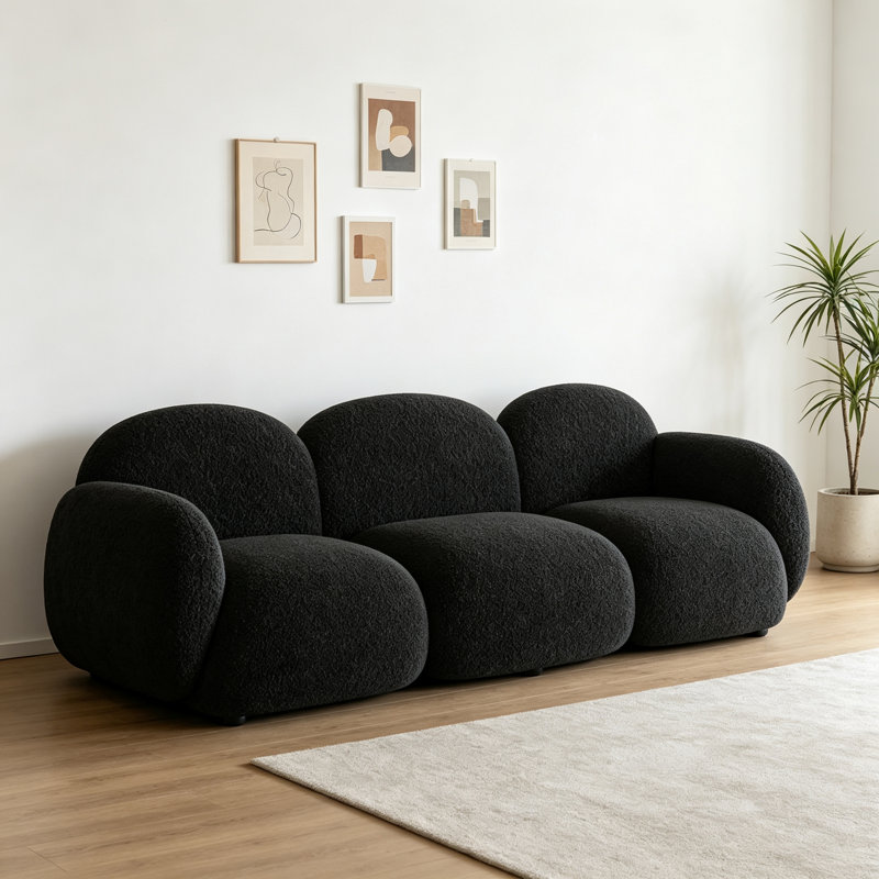 Evas, 77.56" W, Noir