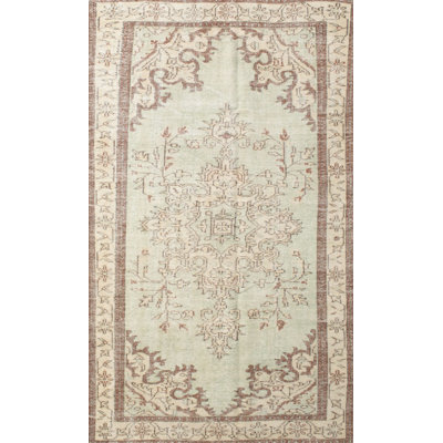 Tapis traditionnel crème / brun