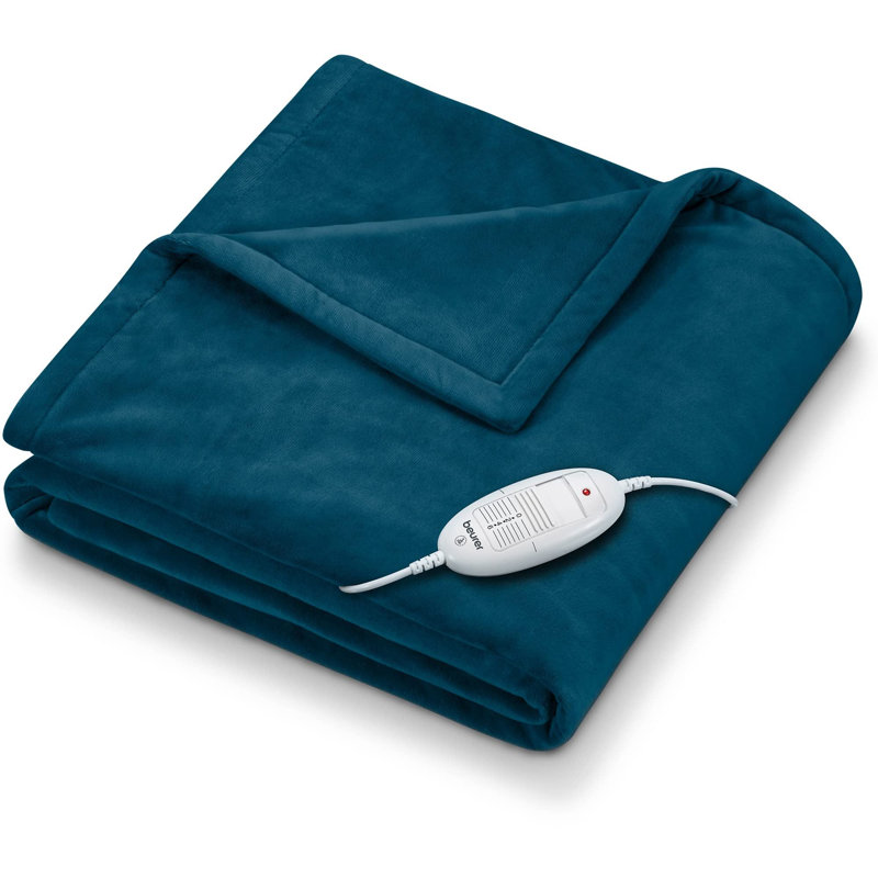 Beurer Cosy Heated Throw Classic 180x130cm, Blue
