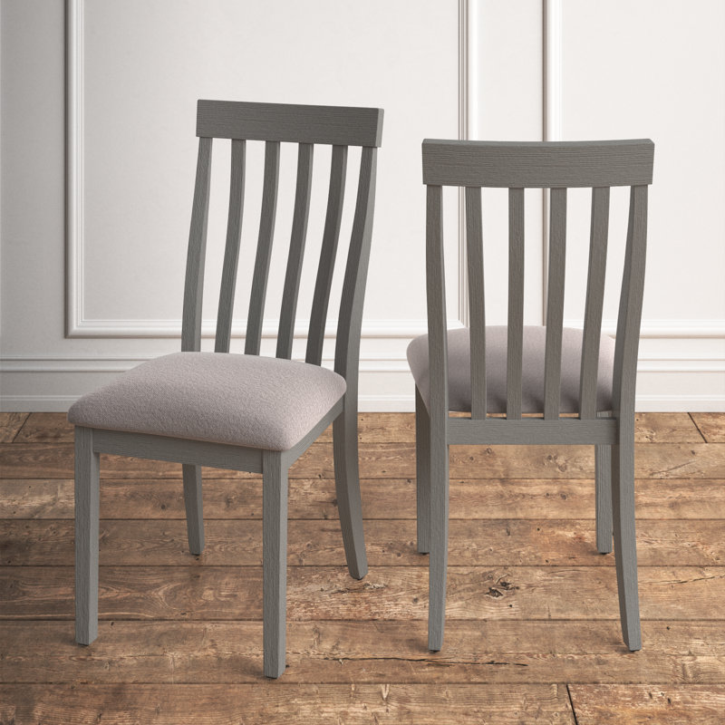 Leward 18.5'' H Upholstered Side Chair, Gray