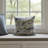 Abstract Linen Outdoor Throw Pillow-72585489