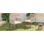 Chaises de patio en bois d'acacia Reese-1172115087