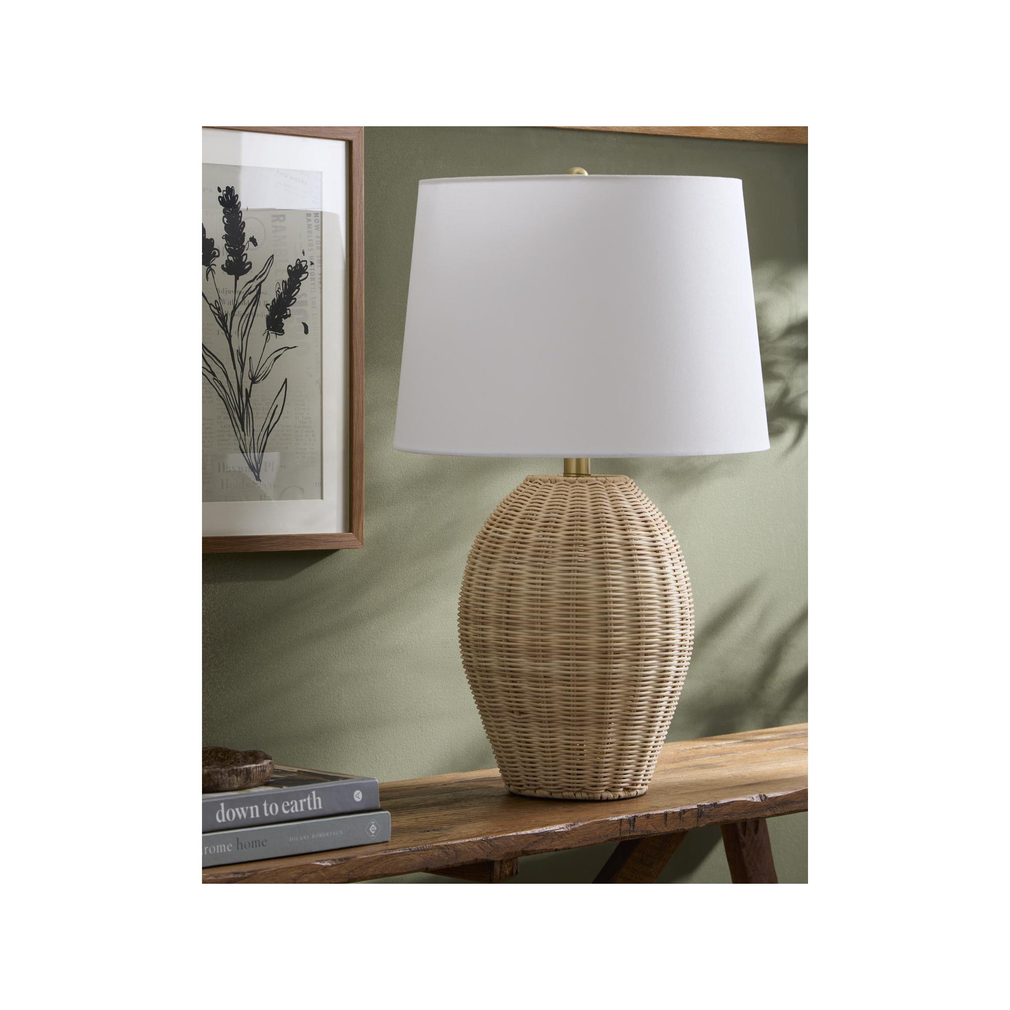 Eckhardt Table Lamp, Beige