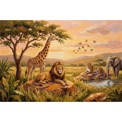 Papier peint amovible paysage africain
